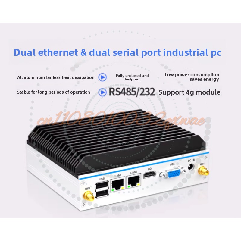 Fanless Industrial Pc Rs485 Core I7 - Mini PC Industrial - Quad-Core N100/J1900/J6412,