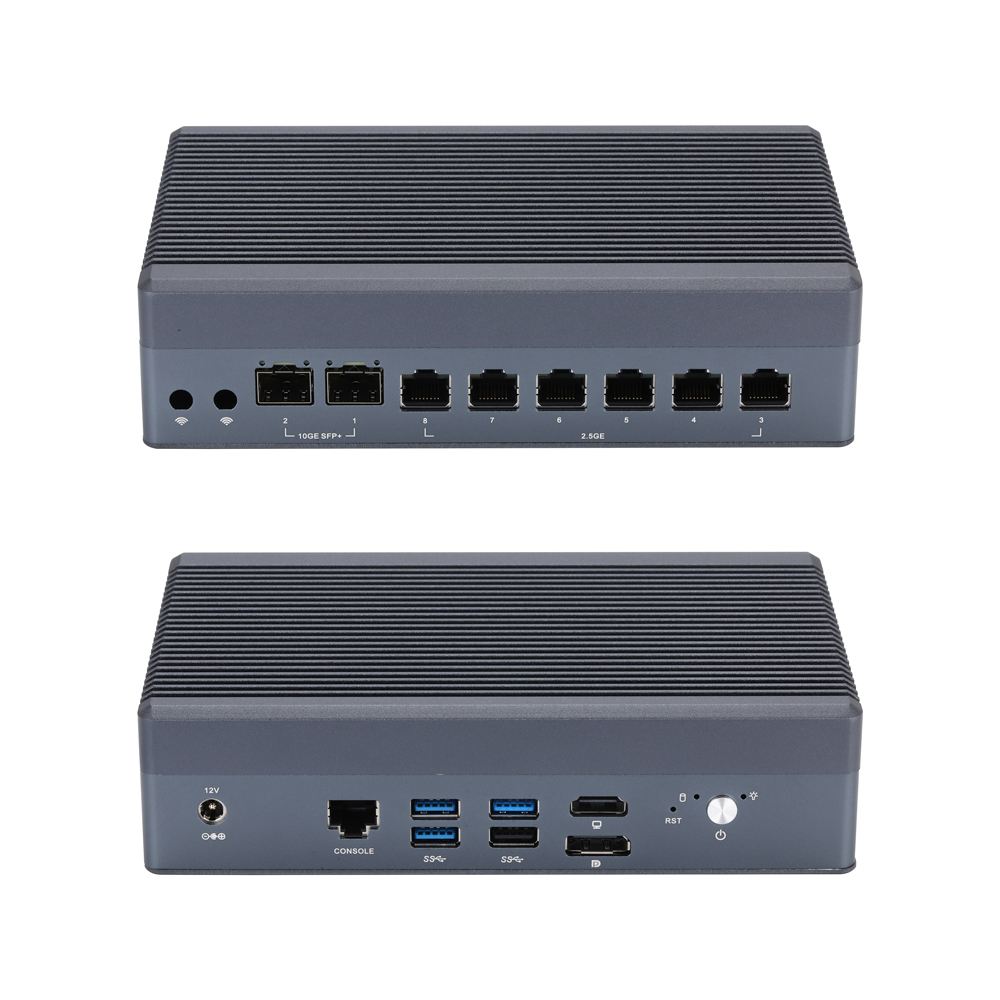 Dual Lan 10G Sfp+ Mini Pc - Mini PC Barebone, 2x Intel 10G