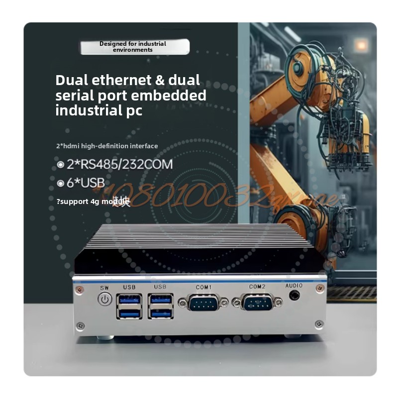 Mini PC Industrial - Quad-Core - Fanless Industrial Pc Rs485 Core I7 reseña y precio