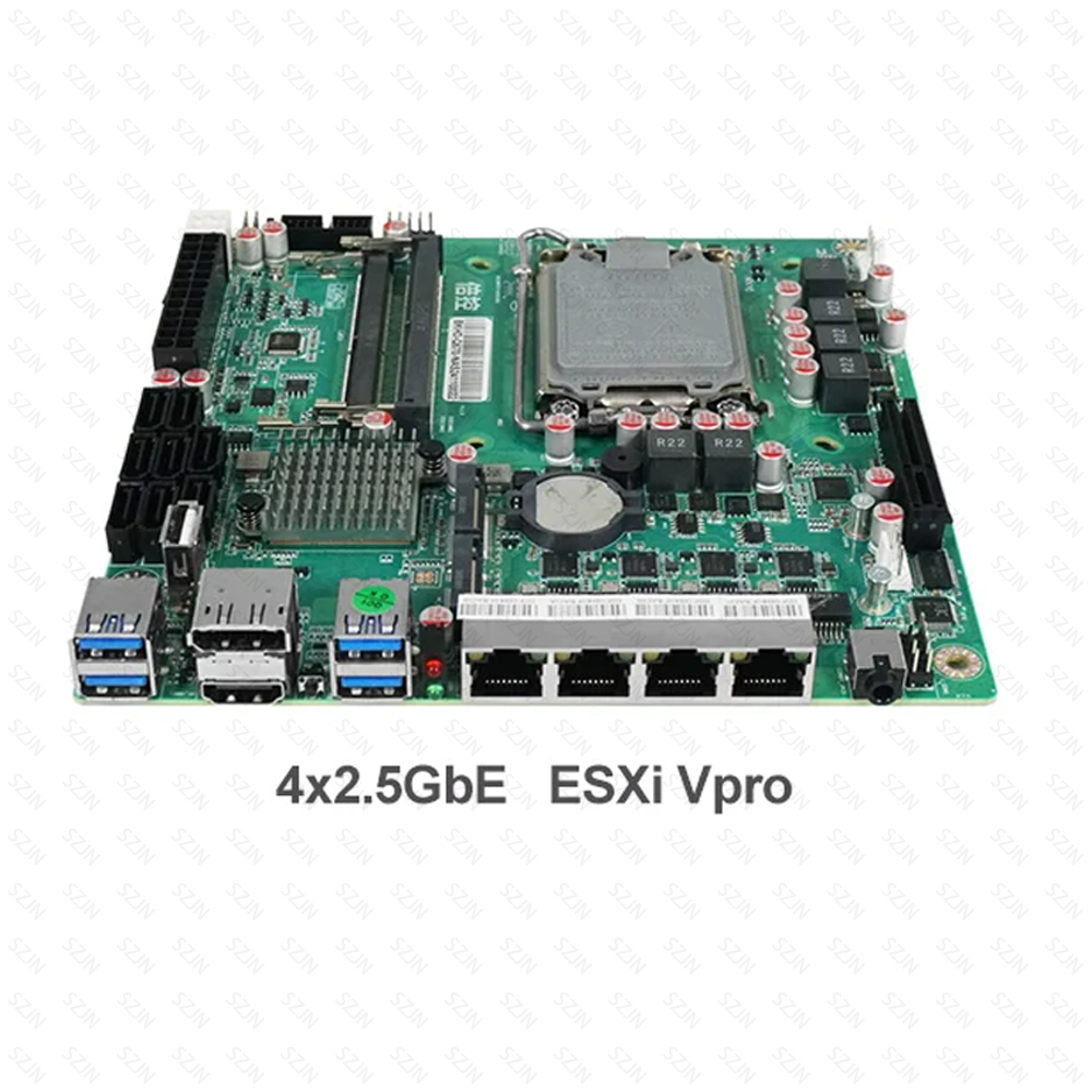 NAS Set Q670 MINI ITX placa ba - Lga1700 Itx Motherboard Ddr5 reseña y precio