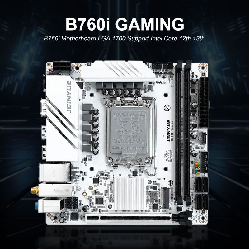 Placa Base JGINYUE B760I GAMIN - Lga1700 Itx Motherboard Ddr5 reseña y precio