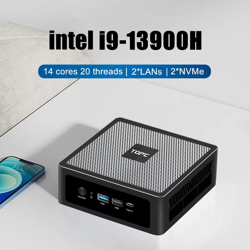 Mini PC para Juegos Topton, In - Intel Core I9 13900H Mini Pc reseña y precio