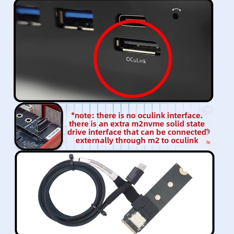 Adaptador de base gráfica exte - Oculink Egpu Mini Pc reseña y precio