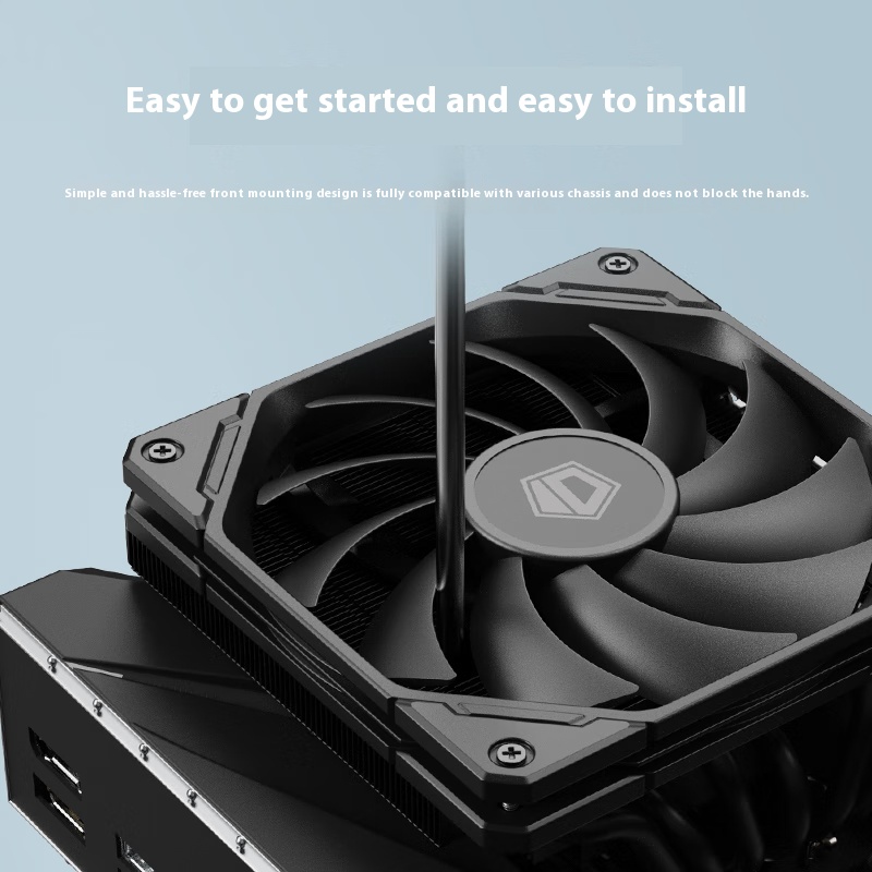ID-COOLING IS-67-XT 6 tubos de - Lga1700 Itx Motherboard Ddr5 reseña y precio