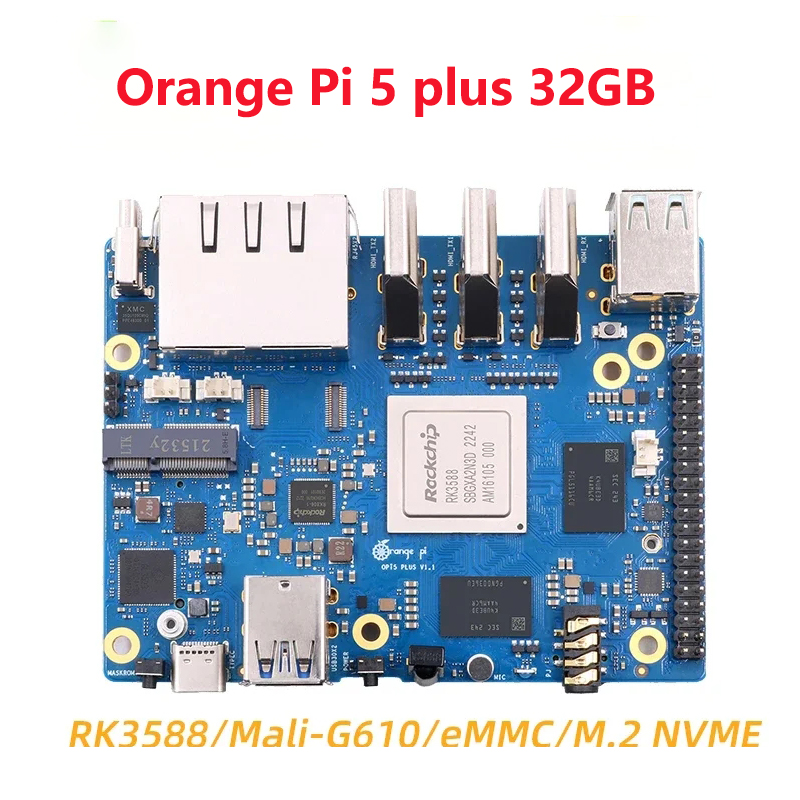 Orange Pi 5 Plus 4 8 16 GB RAM - Rockchip Rk3588 Development Board reseña y precio