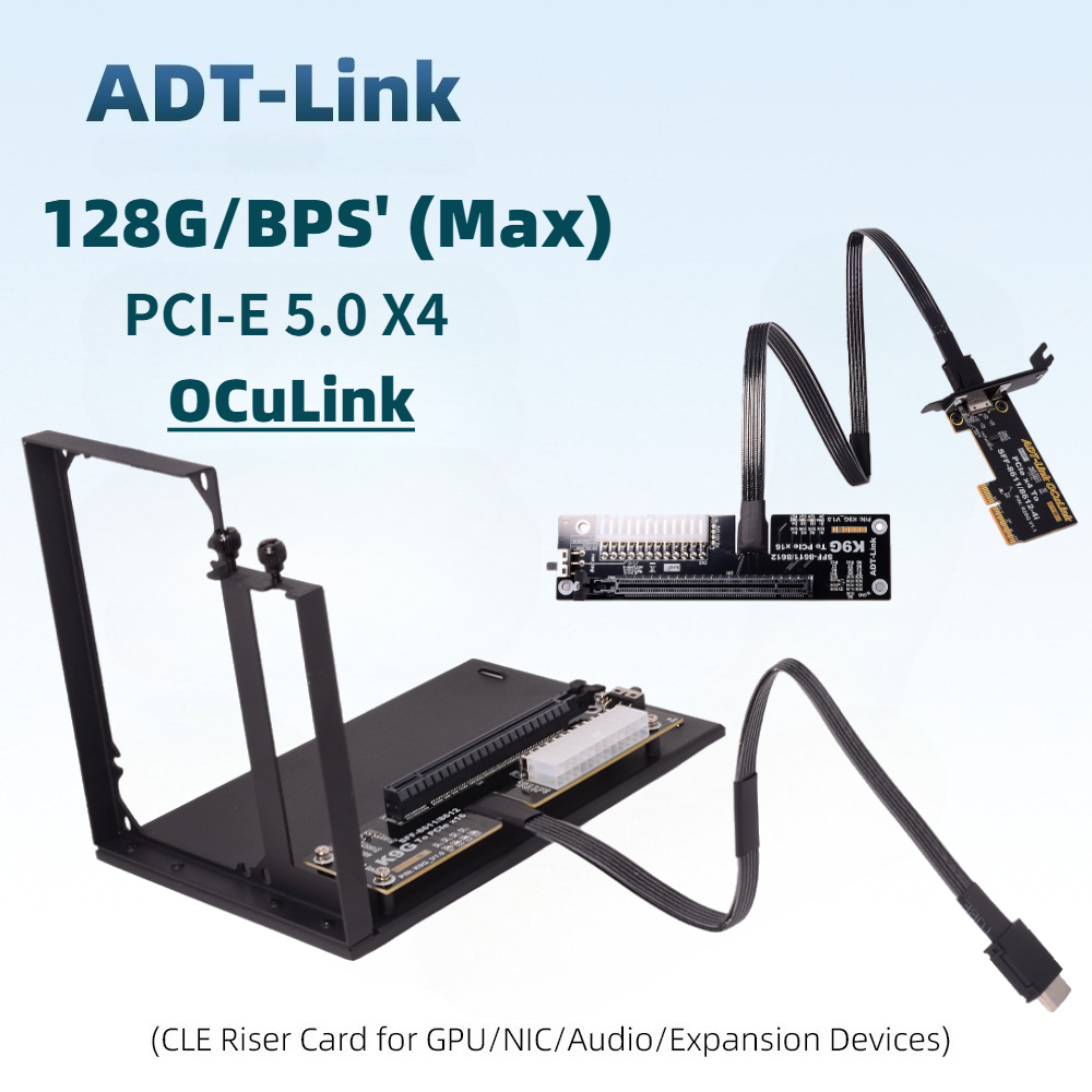 Adaptador Externo K993G PCIe 5 - Oculink Egpu Mini Pc reseña y precio