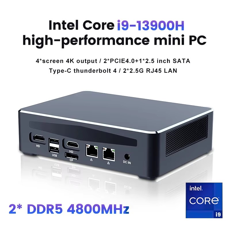 Mini PC Topton Gaming 4 NAS co - Intel Core I9 13900H Mini Pc reseña y precio