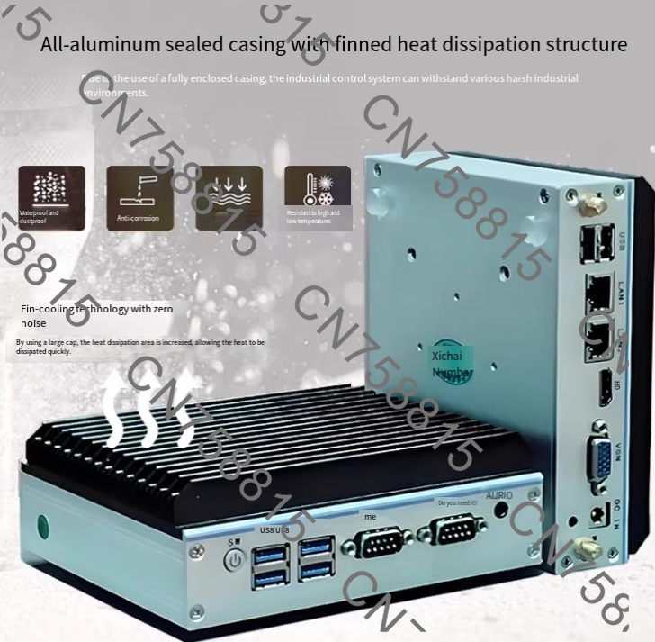 PC Industrial Integrado Sin Ve - Fanless Industrial Pc Rs485 Core I7 reseña y precio