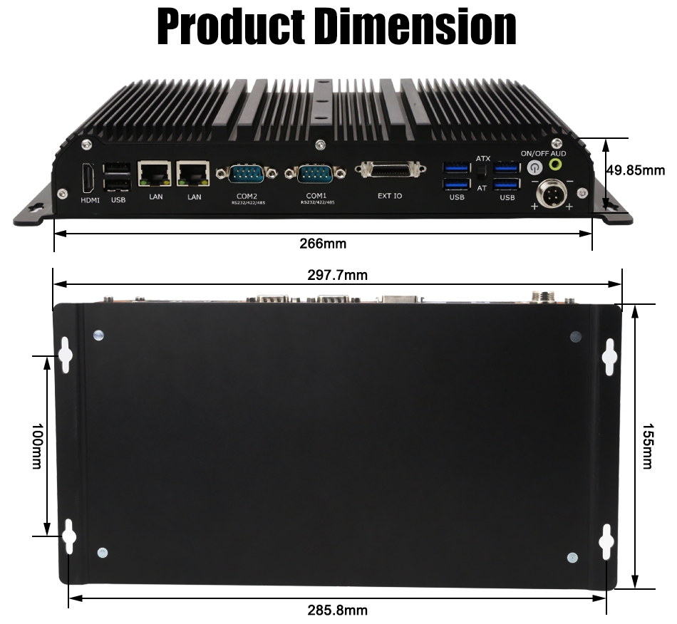 Computadora Industrial Robusta - Fanless Industrial Pc Rs485 Core I7 reseña y precio