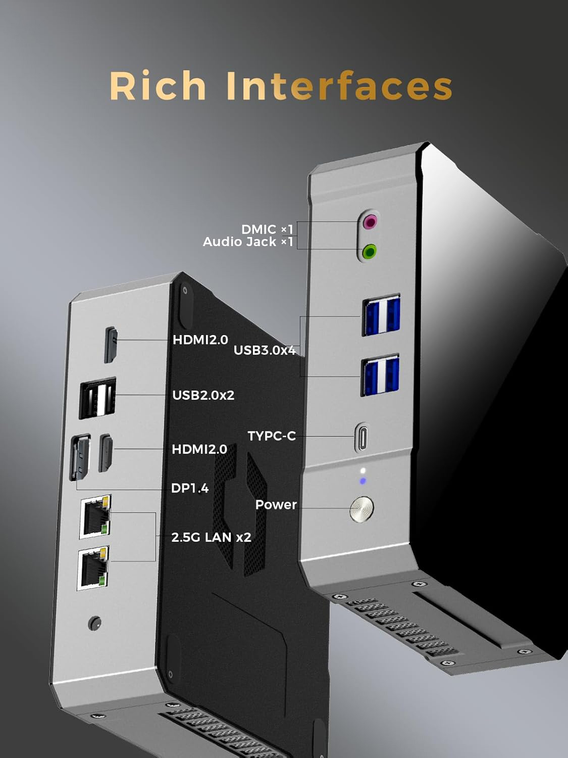 Yohirs 13th Gen i9 13900H i7 1 - Intel Core I9 13900H Mini Pc reseña y precio